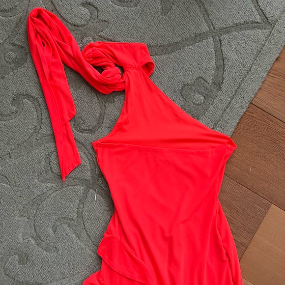 AFRM Halter Ruffle Maxi Dress - Picture 9 of 12